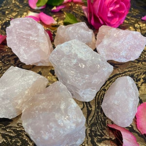 large rose quartz chunk