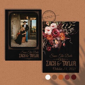 DIY Printable Navajo Wine & Rust Floral Wedding Suite image 4