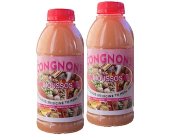 Congnons Moussos - 100% Organic Natural Herbal Drink / Ivory Coast / Pack of 2