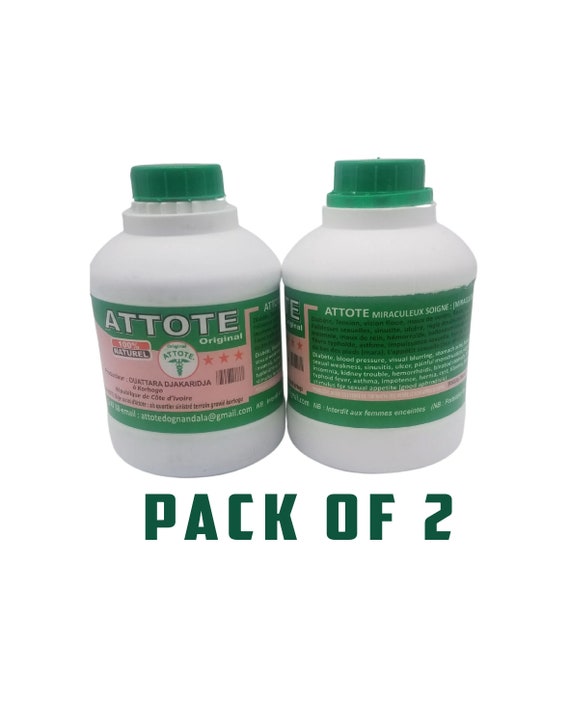2 Pack) 100% Organic Natural Herbal Drink Attote Original NEW Free Shipping  USA
