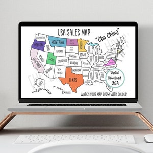 USA Staaten Umsatz Karte, USA, Small Business Tracker, Umsatz Tracker, Postleitzahl Umsatz Karte, Geschäfts Umsatz Karte, USA Umsatz Karte, Postleitzahl