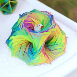 Fractal Rose Spinner | Color Changing | Fidget Spinner Toy | 3D Printed