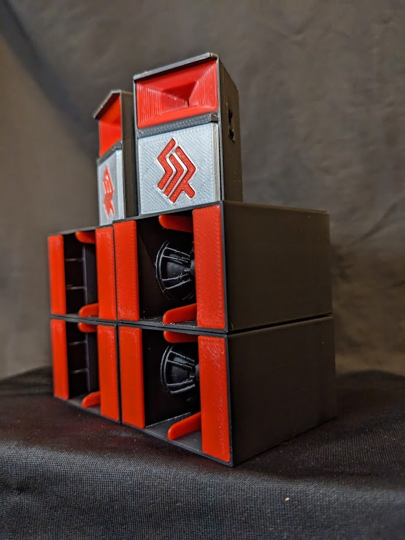 Subdermal Soundsystem 3D Printed Scale Model | Mini Rig | Paraflex ...