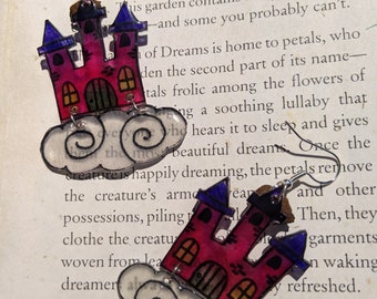 Castle Cloud Fairytale Princess Earrings