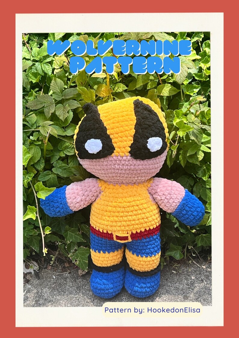 Wolverine Hand Pattern Wolverine Crochet Pattern - Etsy
