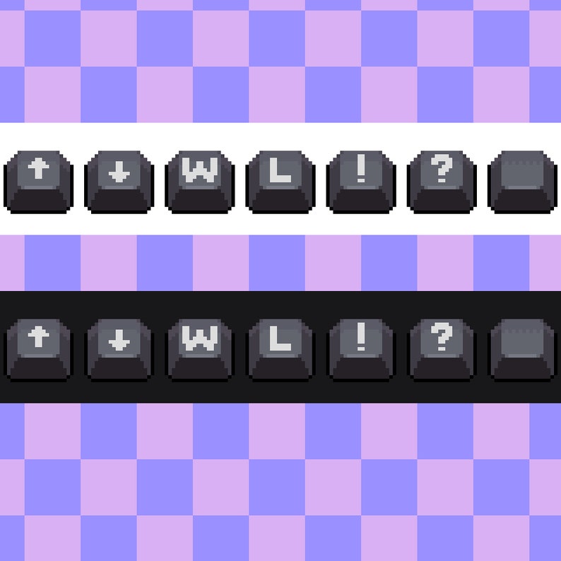 Keyboard Key Streamer Emote Bundle (25 Pack) | Twitch - Discord ...