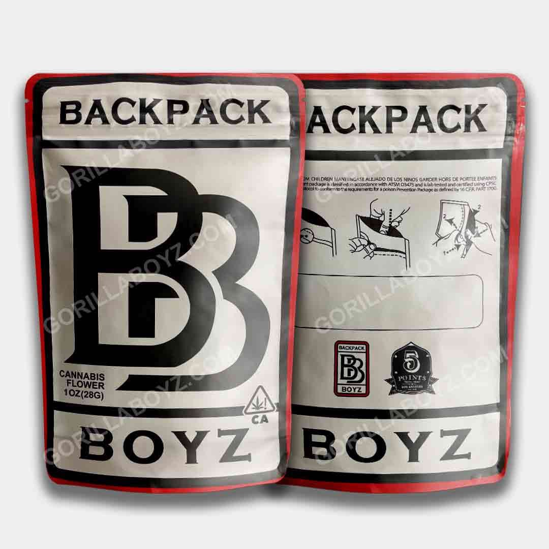 Backpack Boyz Mylar Bag 1 Oz Etsy