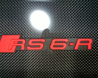 Audi RS6-R emblem logo badge A6 RS6 S6