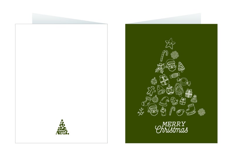 Digital Christmas Cards Printable Christmas Cards Download Etsy