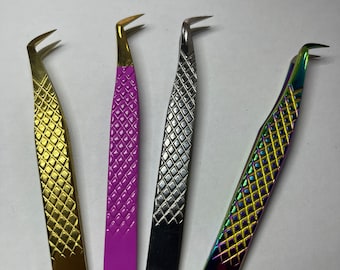 Nano-coated pakistan volume tweezers (EACH 15mm)