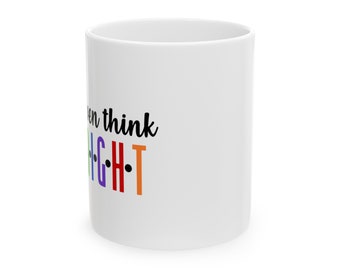 LGBTQ + Pride Ceramic Mug. 11oz.