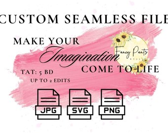 CUSTOM SEAMLESS files, png, seamless, pattern, fabric