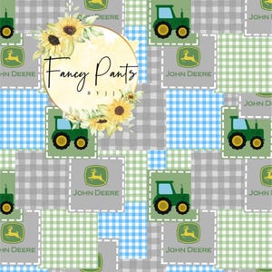 John Deere tractor patchwork seamless, seamless pattern, digital paper, seamless, design, clipart, printable, carhartt digital, John Deere