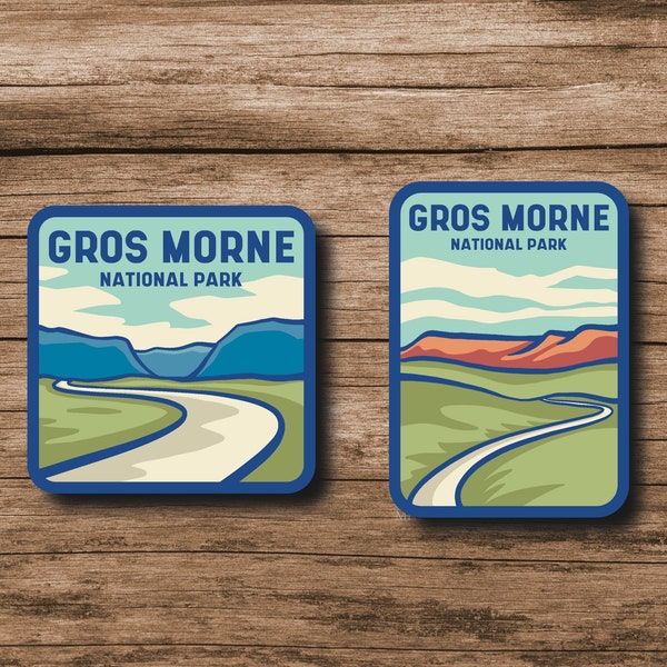 Gros Morne National Park Stickers - Canadian National Parks