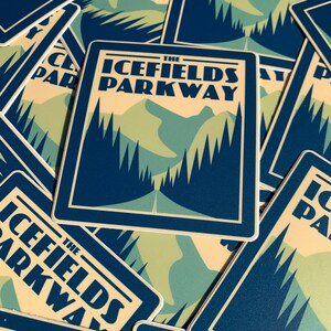 Icefields Parkway Sticker - Jasper & Banff National Park image 3