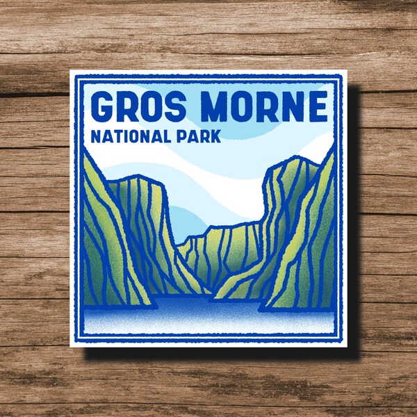 Gros Morne National Park Sticker - Canadian National Parks