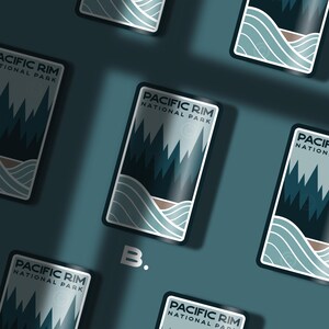 Pacific Rim National Park Stickers - Canadian National Parks - Etsy
