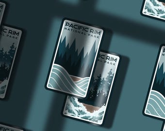 Pacific Rim National Park Stickers - Canadian National Parks