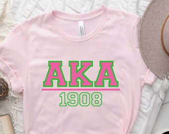 Alpha Kappa Alpha Sorority Shirts - Etsy