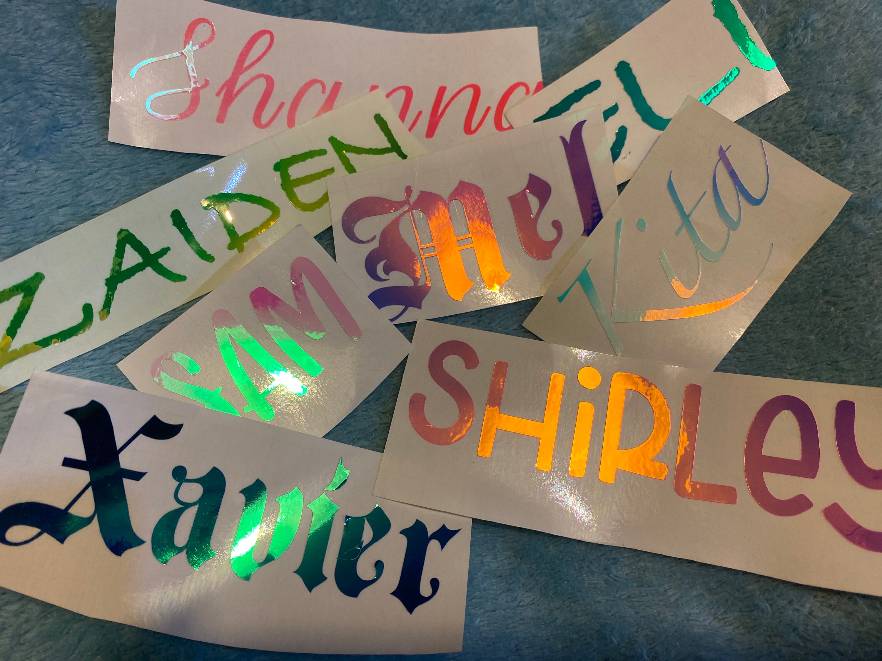 Name decal custom sticker name sticker custom name Etsy