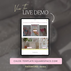 Girly Squarespace eCommerce Website Template image 7