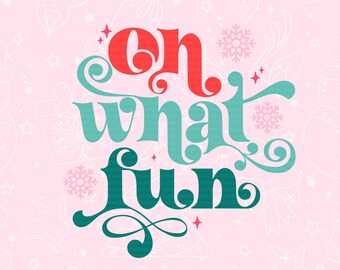 Oh What Fun Clipart - Etsy