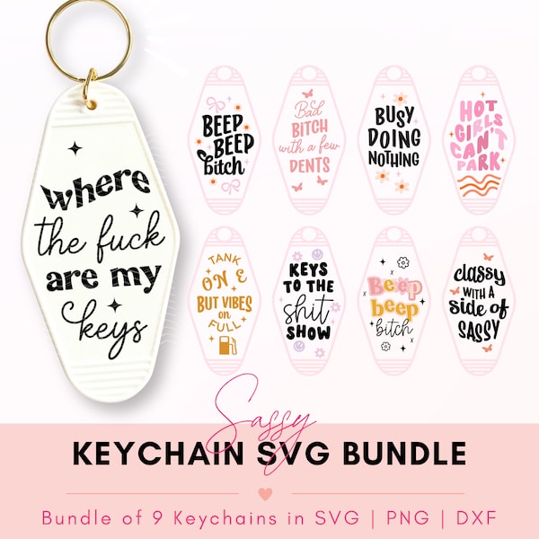 Motel Keychain SVG Bundle, Motel Keychain Svg, Hotel Keychain Svg, Cut File for Cricut, Cricut Cut Files, Svg Motel Keys Bundle