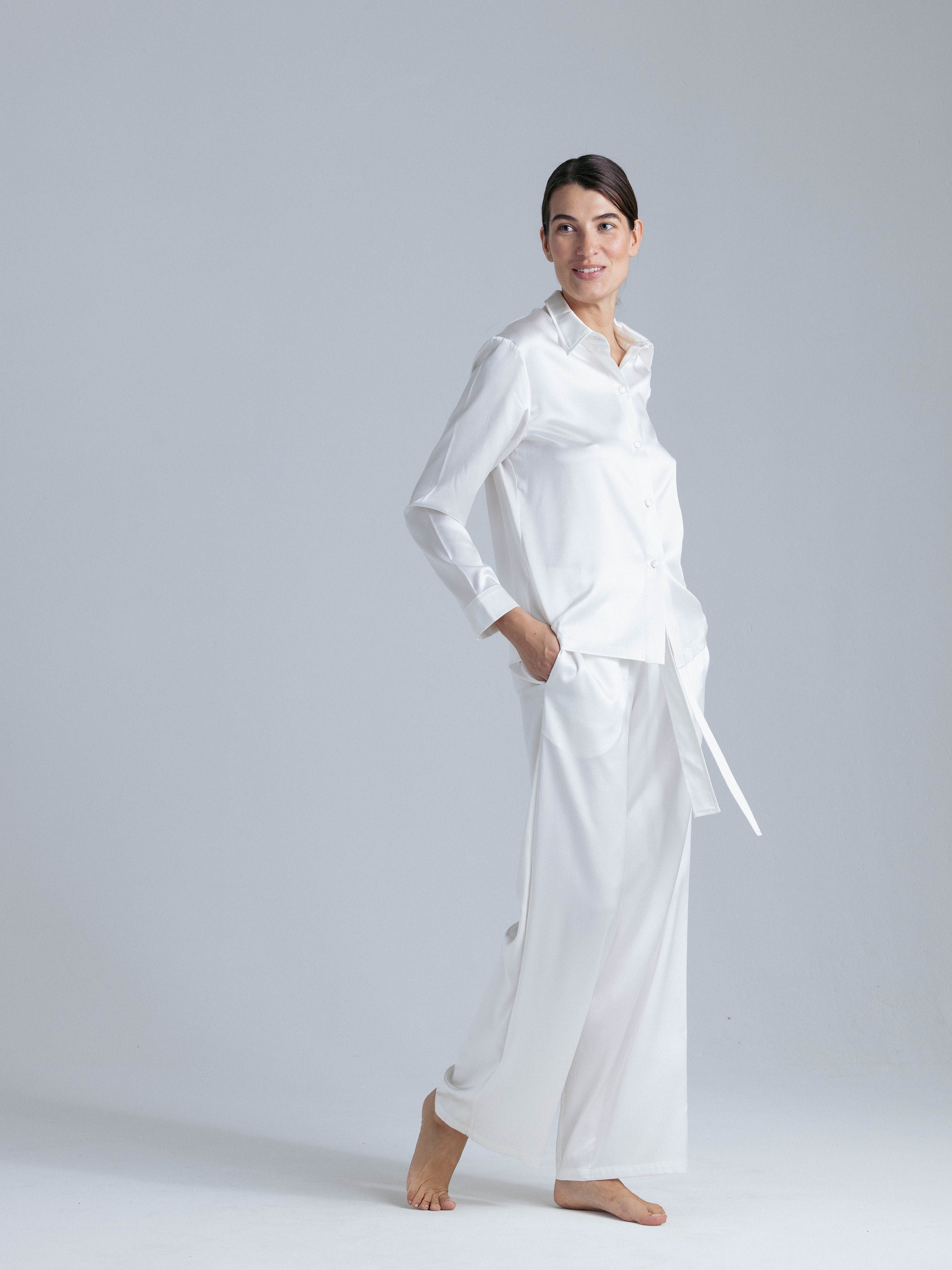 Silk Pajama Pants Etsy Canada