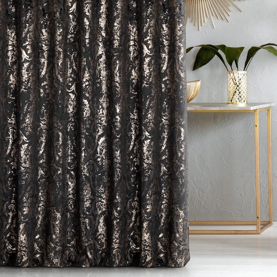 black curtains for bedroom