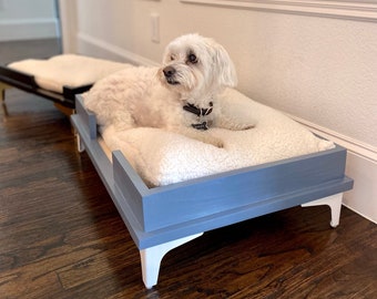 Small Dog Bed, Wooden Pet Bed, Custom Dog Furniture