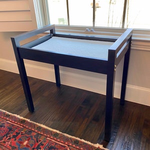 Window Cat Bed, Dark Cat Furniture, Modern Pet Bed, Elevated Cat Perch