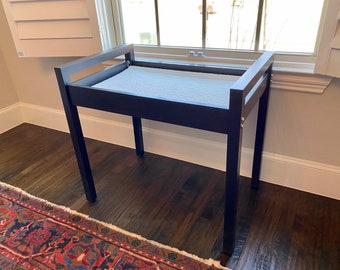 Window Cat Bed, Dark Cat Furniture, Modern Pet Bed, Elevated Cat Perch