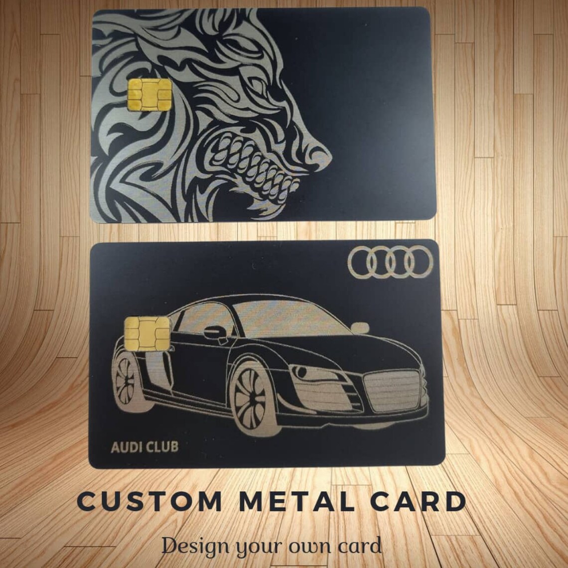 Custom Metal Credit Debit Card Made to Order Etsy