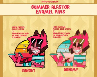 Sommer Alastor Emaille Pin