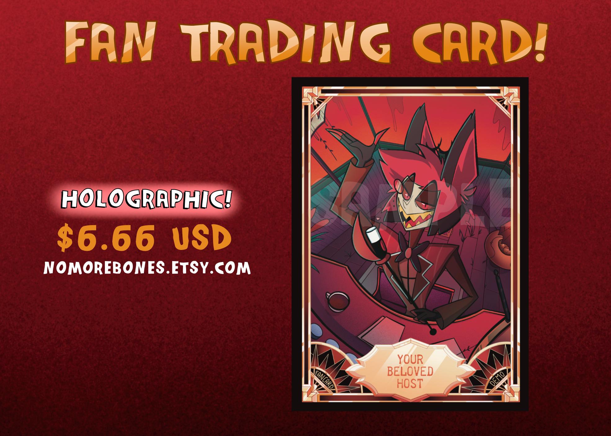 Hazbin hotel trading cards - Etsy 日本