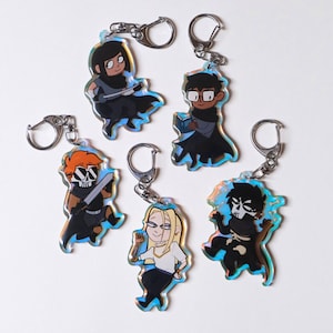 The Locked Tomb Holo Charms