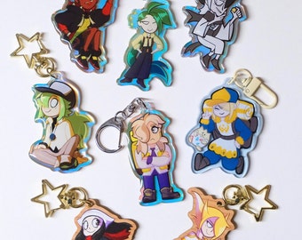 Pokemon Trainer 2,5" Charms
