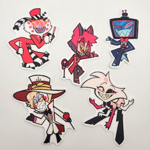 3” Hazbin Hotel Vinyl Stickers