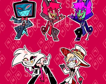 Hazbin Hotel Emaille-Pins 2"