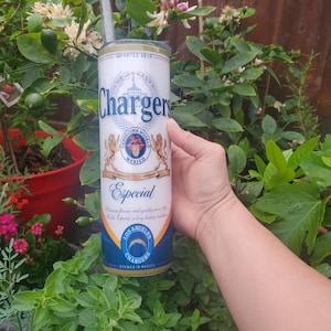 Modelo LA Chargers tumbler