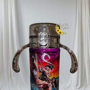 Moana 12oz kids duo lid tumbler