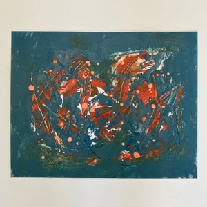 Title: "Tango", a hot and cool swirl of energy