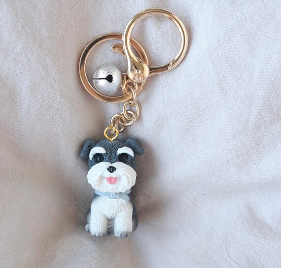 Schnauzer keychain best sale