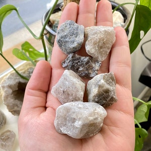Smoky Quartz Crystal, Raw Quartz Stone, Ethically Sourced Crystals, Rough Smoky Quartz Healing Crystal, 1pc, Gemstone