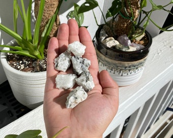 Rainbow Moonstone (raw) | Ethically Sourced Crystals | Rough Moonstone | Moon Crystal | Gemstone | Crystal Healing | 1 pc |