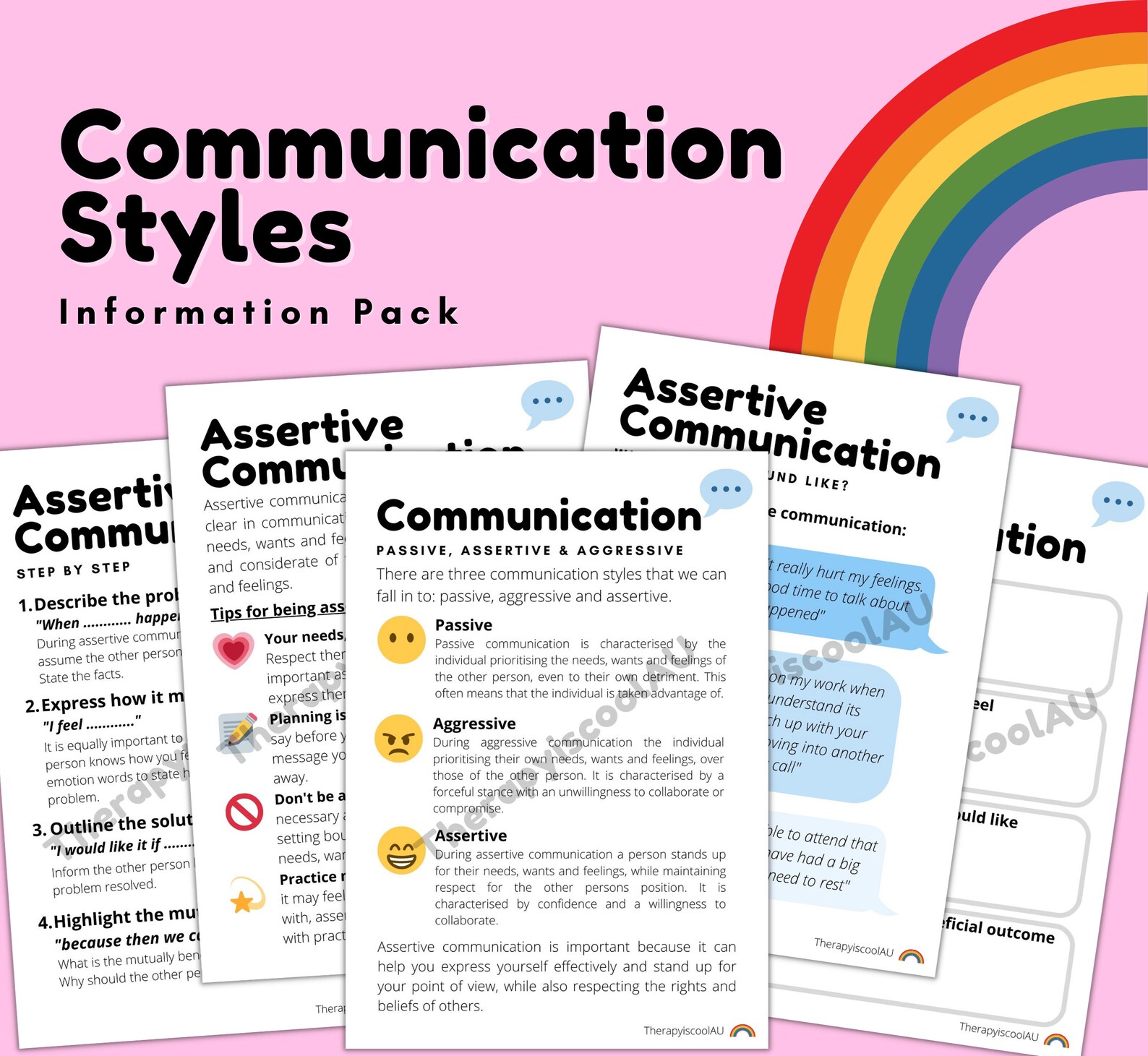 Assertive Communication Skills Psychology/mental Health Information