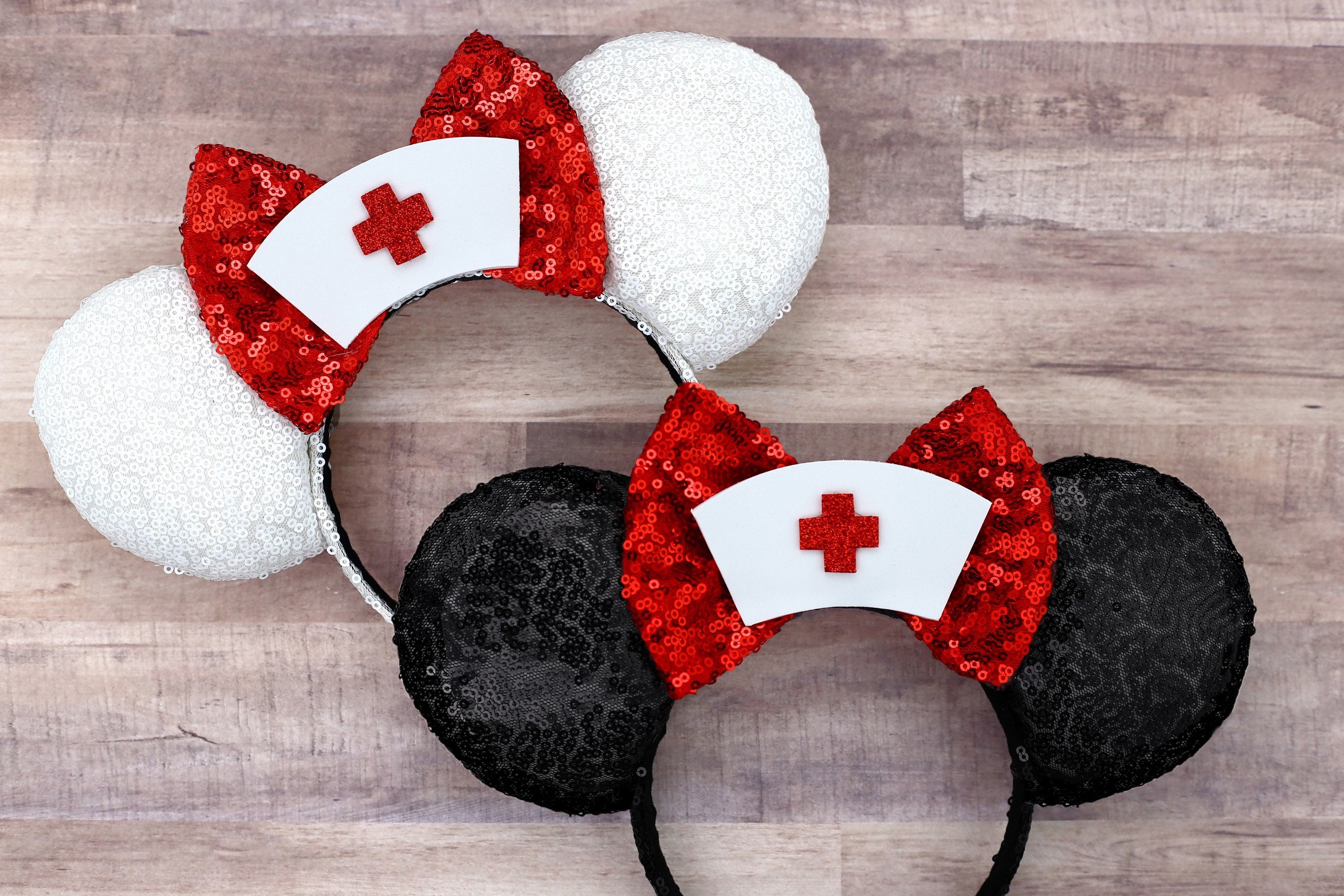 Nurse Minnie Mouse Ears, Nurse Mickey Ears, Gifts for Nurse Nurse Minnie Mouse Ears, Nurse Mickey Ears, Gifts for Nurse