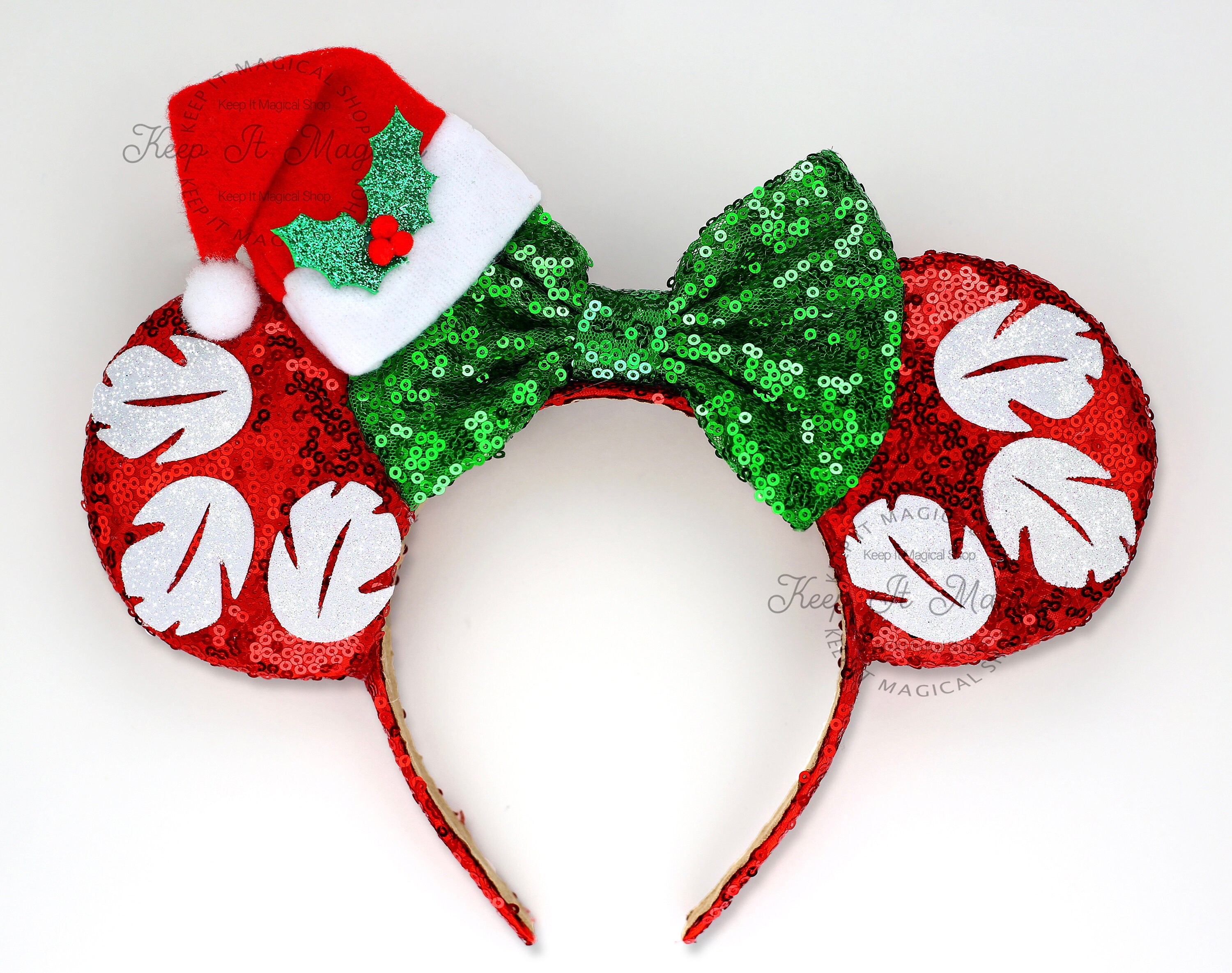 Lilo & Stitch Minnie Mouse Ears Christmas Lilo and Stitch Etsy
