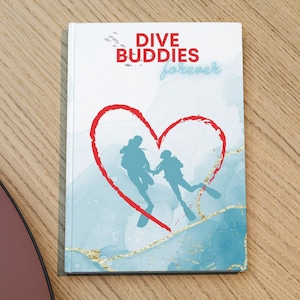 Scuba Dive Log Book for Couples, Cute Scuba Journal for Him and Her