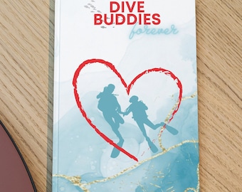 Scuba Dive Log Book for Couples, Cute Scuba Journal for Him and Her